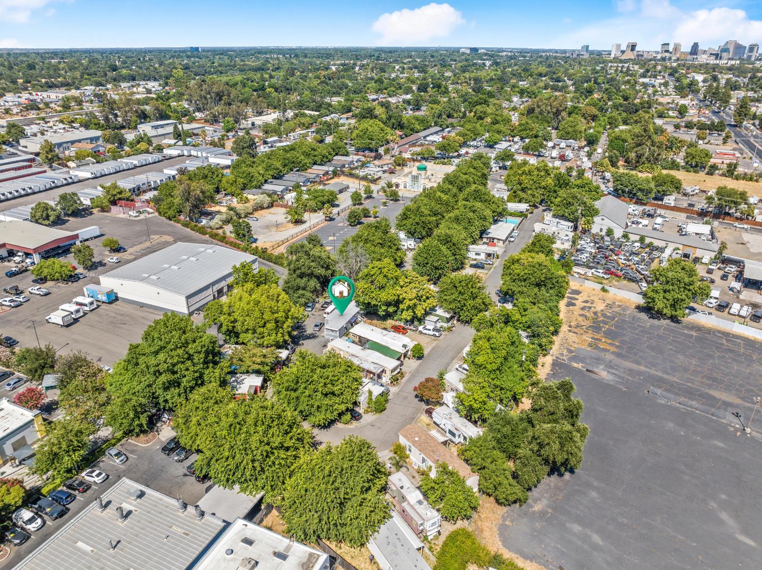 710 Glide Avenue, Unit 66 West Sacramento, CA 95691 - Photo 5 of 12 an aerial view of residential houses with outdoor space