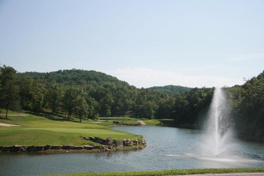 Lot 30 Roark Branch Rd Branson Road Reeds Spring, MO 65737 - Photo 12 of 16 Golf Course fountain