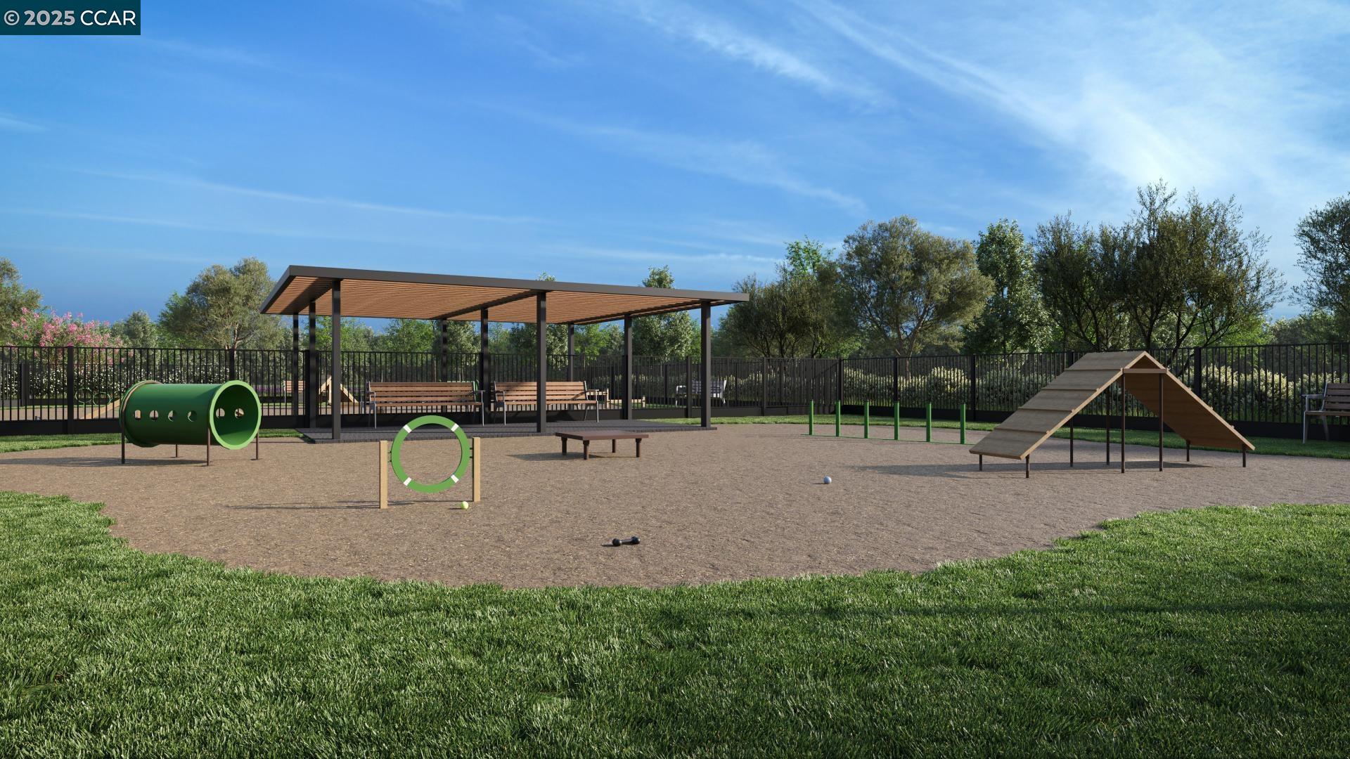 3172 Boca Way Tracy, CA 95377 - Photo 27 of 35 a view of a house with backyard and a slide