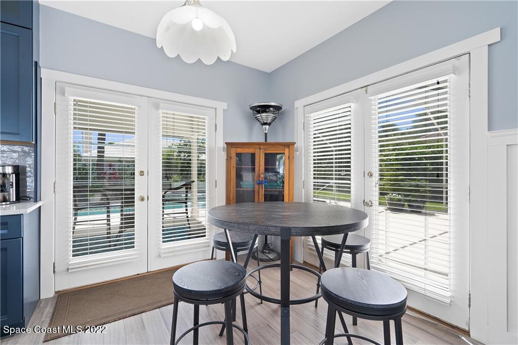 Undisclosed Address Vero Beach, FL 32963 - Photo 18 of 36 a view of a dining room with furniture and window