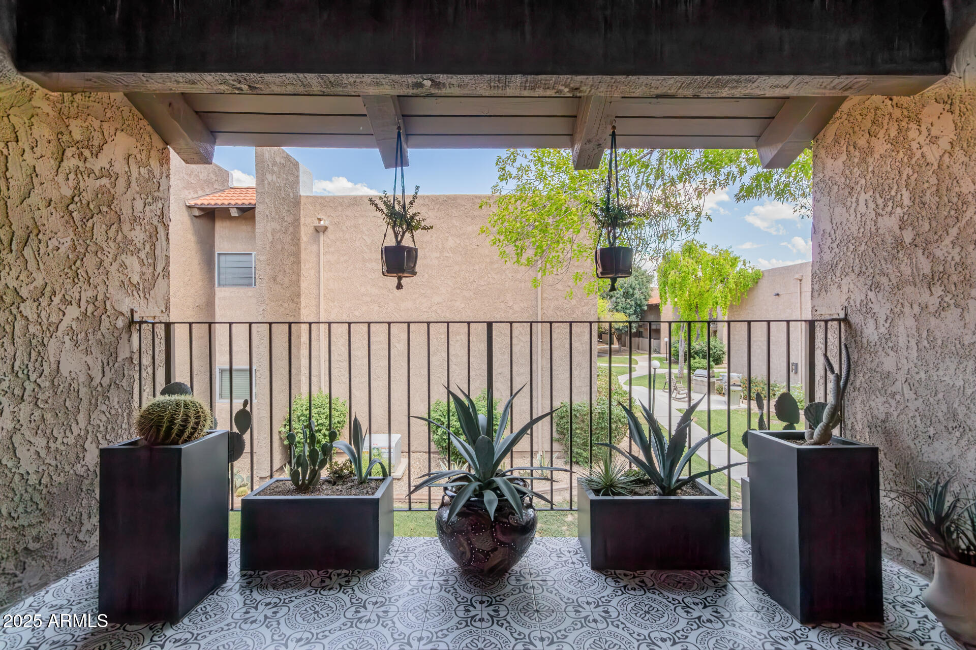 5525 East Thomas Road, Unit M12 Phoenix, AZ 85018 - Photo 22 of 42 view from the balcony