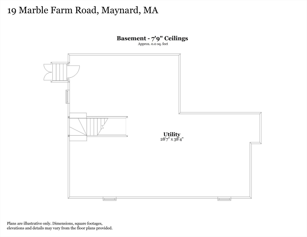 19 Marble Farm Road, Unit 19 Maynard, MA 01754 - Photo 34 of 42 a picture of a room with a white wall and a picture