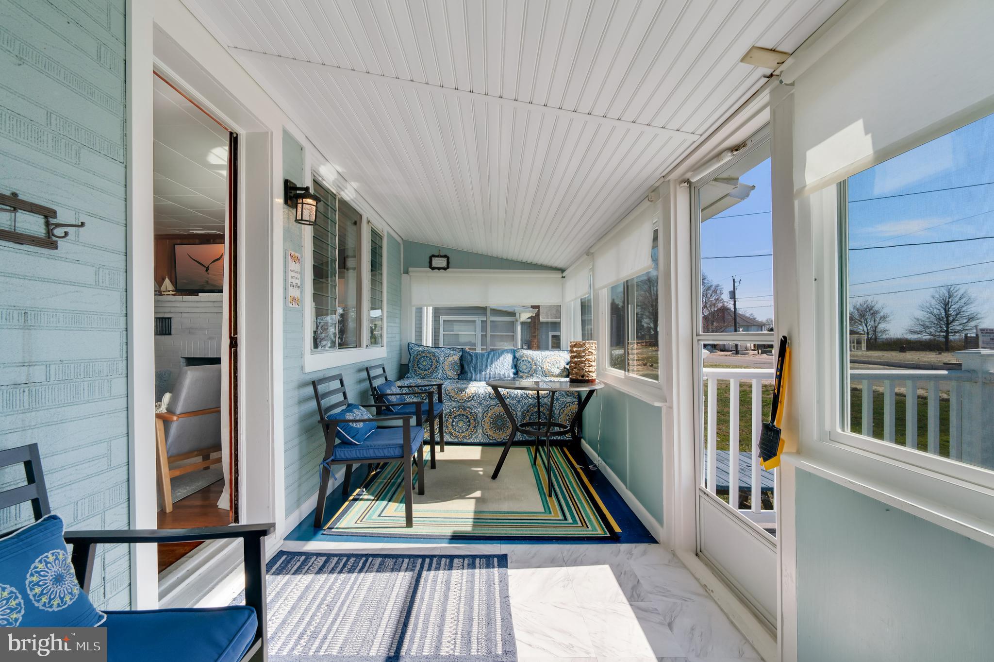 Conditioned sleeping porch