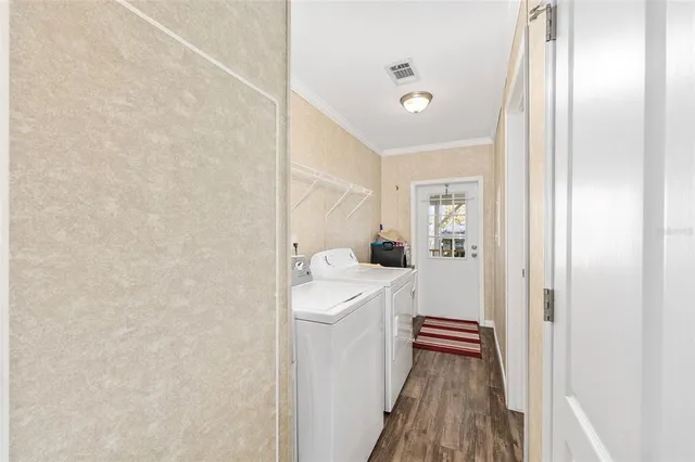 an aerial view of residential house with outdoor space