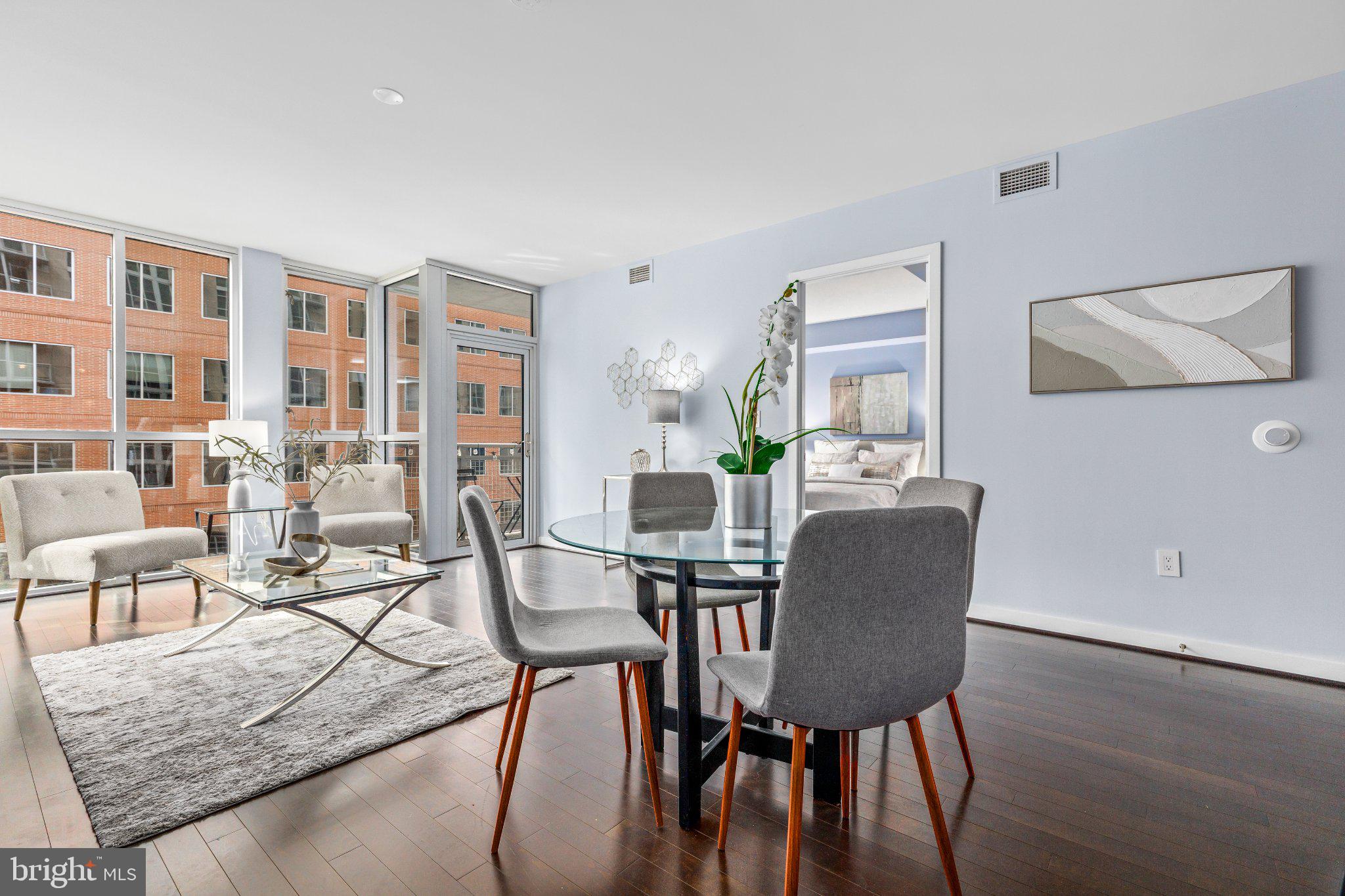 1025 First Street Southeast, Unit 611 Washington, DC 20003 - Photo 20 of 34 Bright and airy modern dining space.
