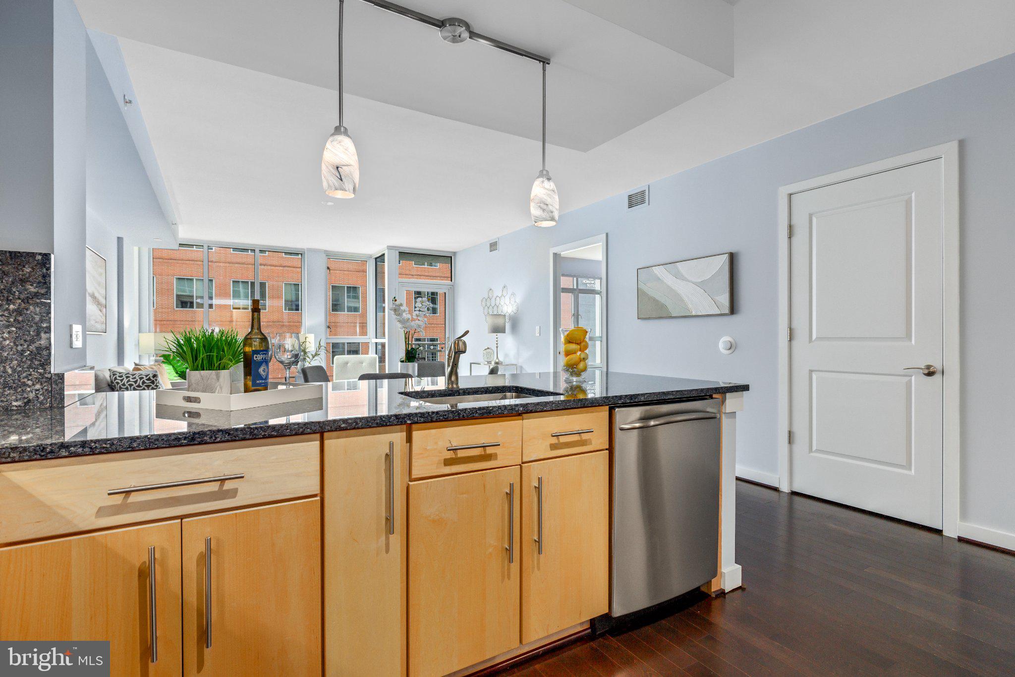 1025 First Street Southeast, Unit 611 Washington, DC 20003 - Photo 23 of 34 Modern kitchen with sleek finishes.