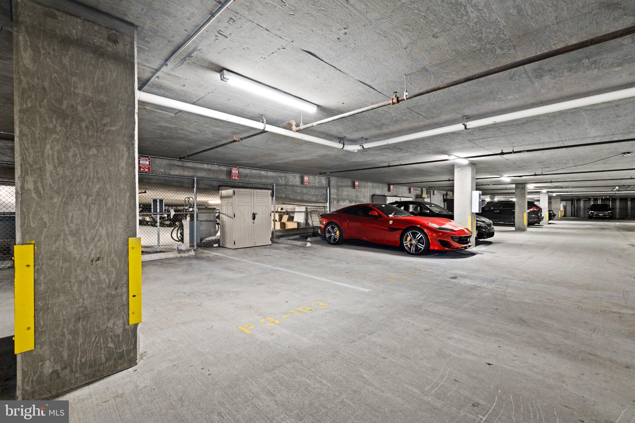 1025 First Street Southeast, Unit 611 Washington, DC 20003 - Photo 31 of 34 Modern parking space with style.