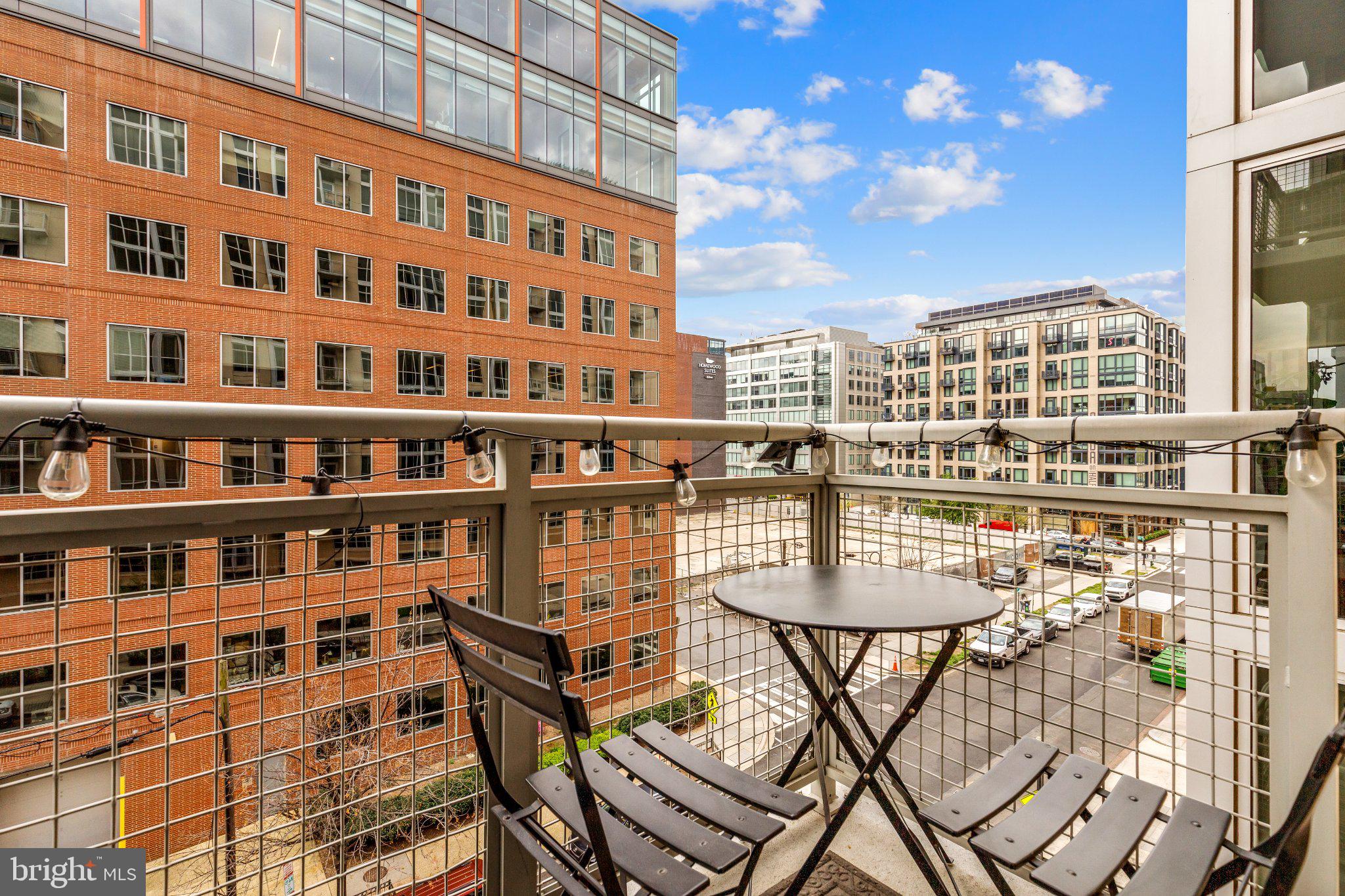 1025 First Street Southeast, Unit 611 Washington, DC 20003 - Photo 10 of 34 Urban balcony with city views.