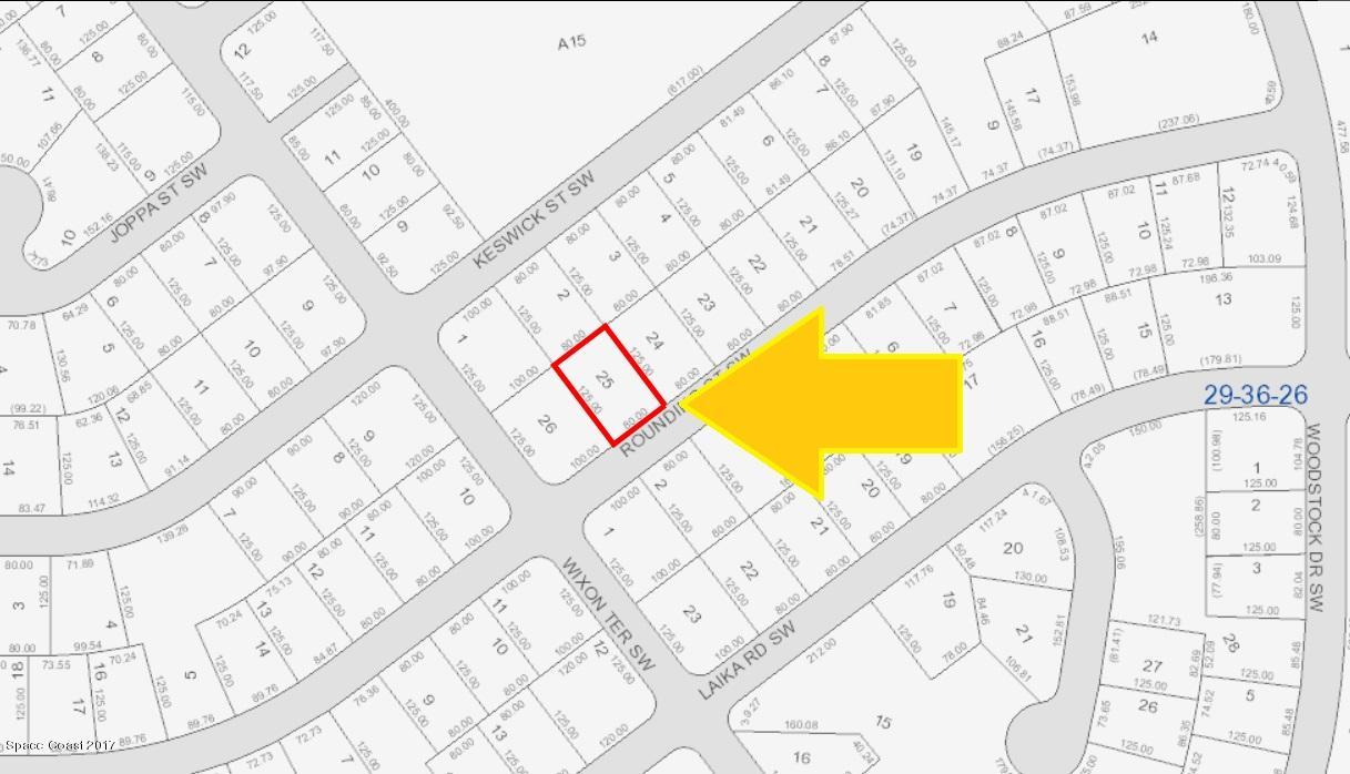 987 Rounding Street Southwest Palm Bay, FL 32908 - Photo 3 of 5 987RoundingPlat