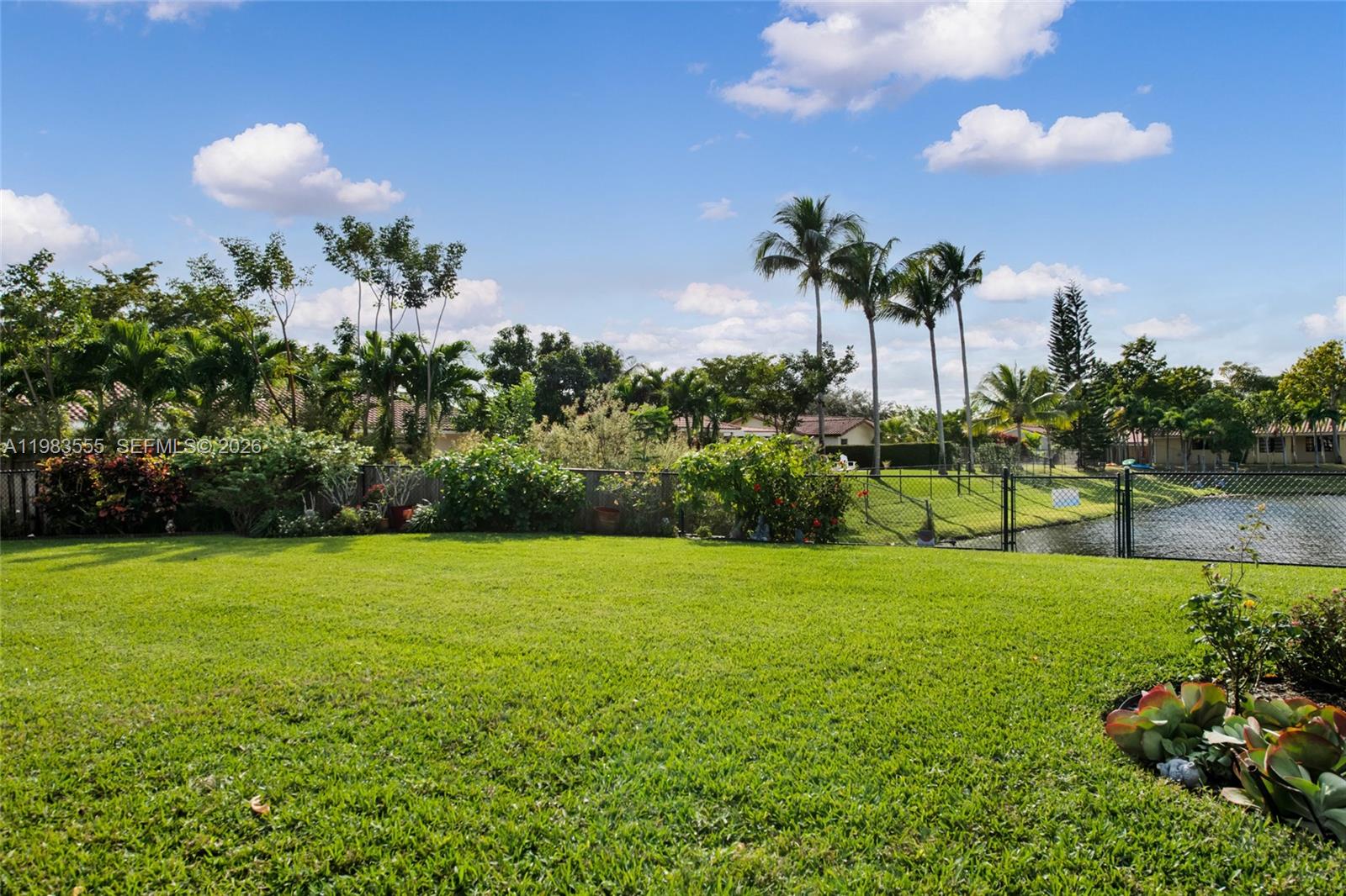 5757 Southwest 113th Avenue Cooper City, FL 33330 - Photo 32 of 48 a view of a garden