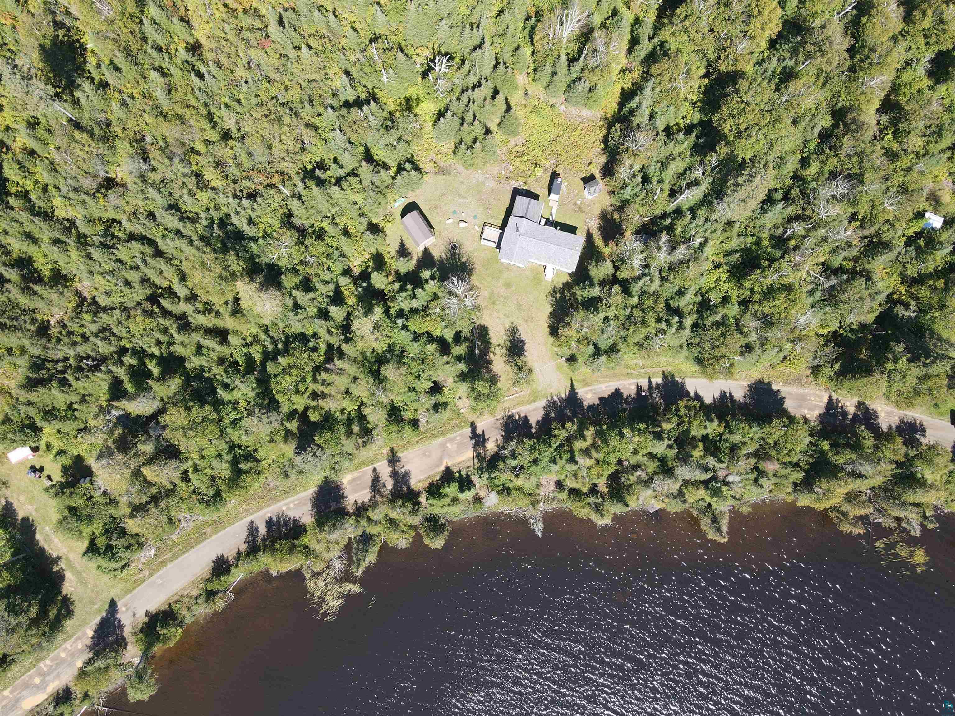 1268 Tom Lake Road Hovland, MN 55606 - Photo 13 of 56 Aerial view featuring a water view