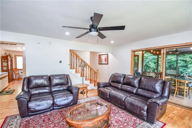 a bedroom with a bed and a television in it