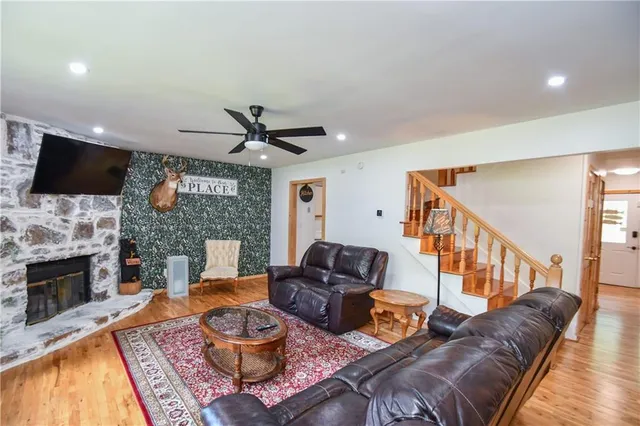 a bathroom with a shower and a sink