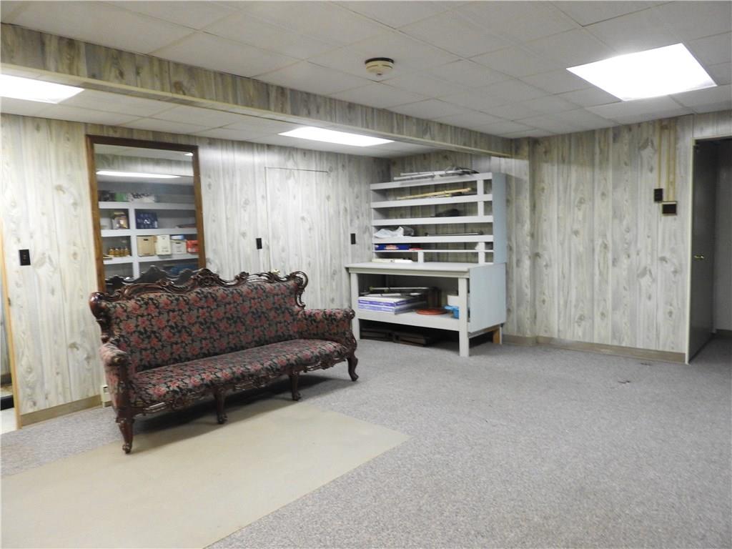 110 Rays Road Fenelton, PA 16034 - Photo 21 of 25 Large storage room can be used as an additional family room, hobby room, exercise room, additional office/den.