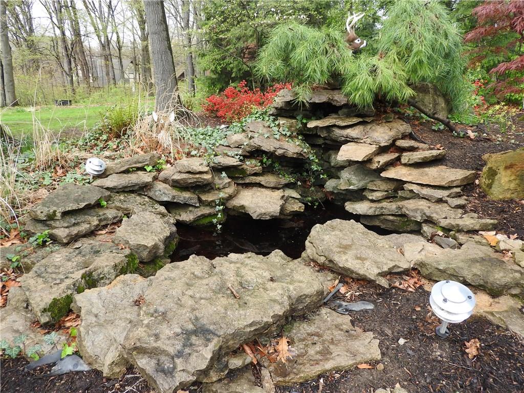 110 Rays Road Fenelton, PA 16034 - Photo 9 of 25 Pond in the back yard. Great addition to the professionally landscaped back yard.