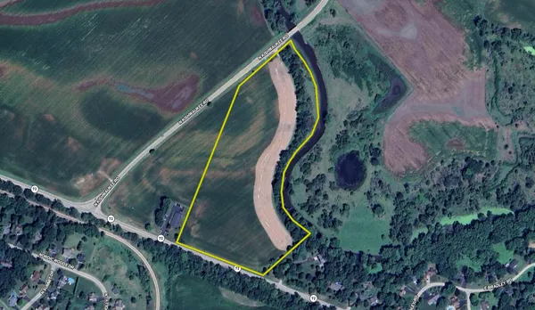 a bird view of a house