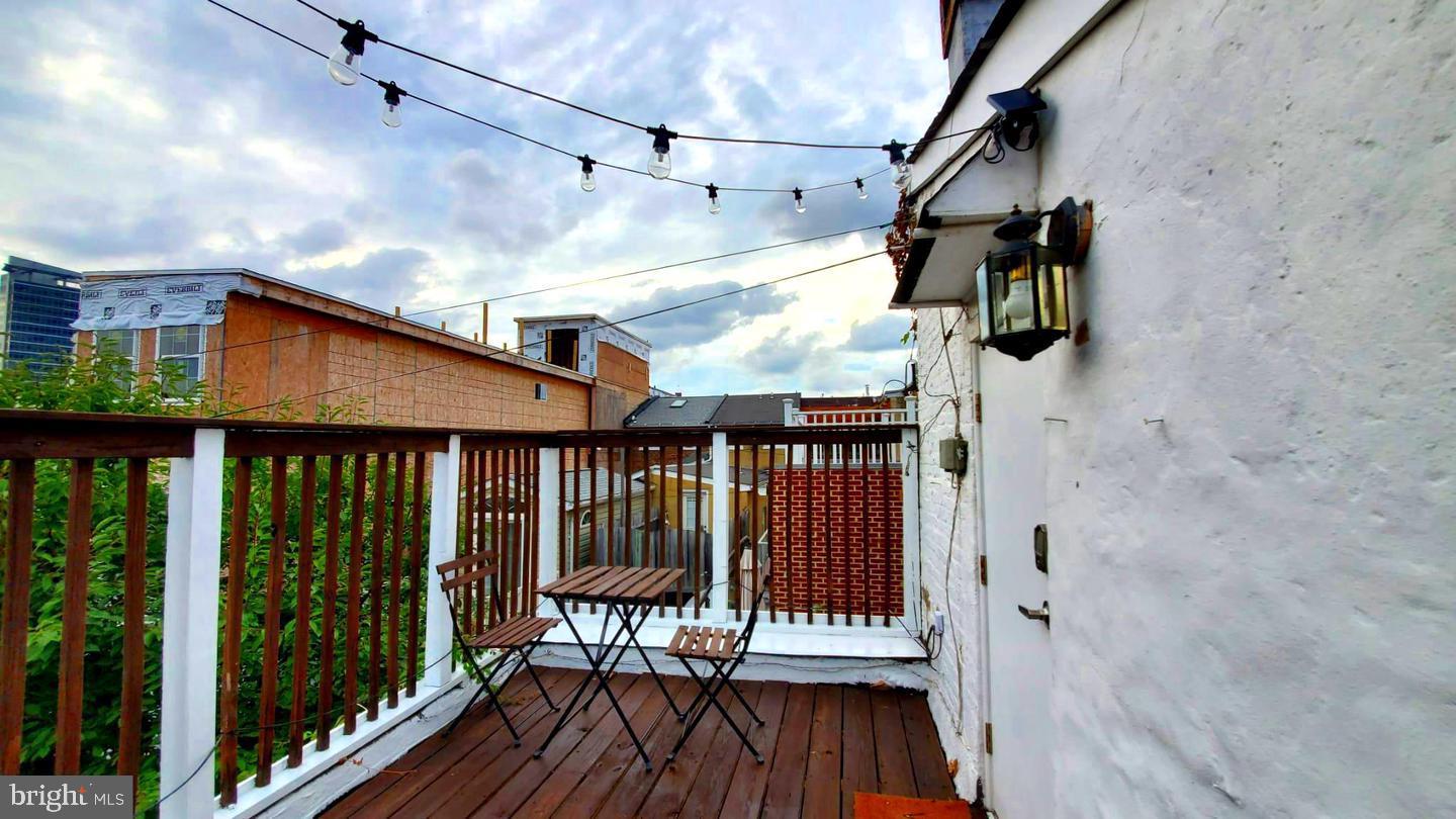 244 South Exeter Street, Unit 3 Baltimore, MD 21202 - Photo 12 of 18 a view of balcony