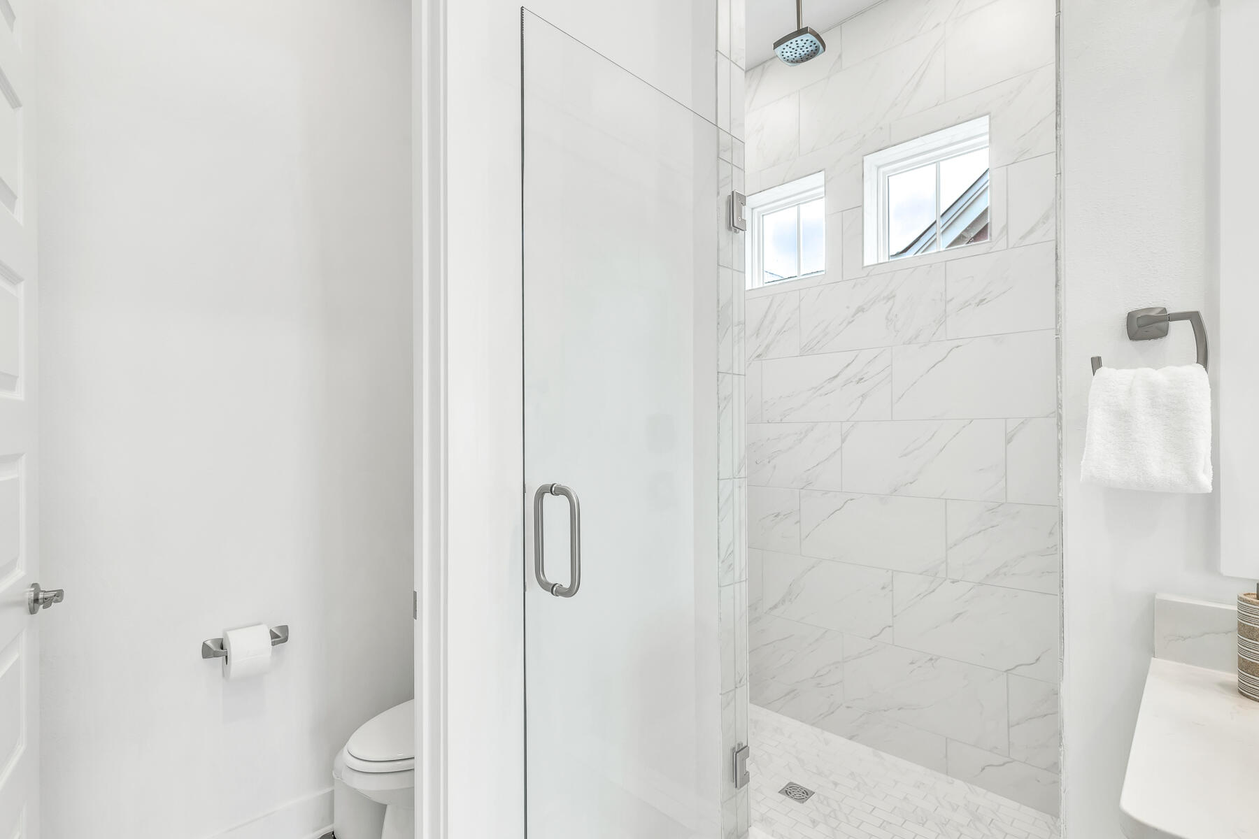 110 Wharf Ln Inlet Beach, Unit C Inlet Beach, FL 32461 - Photo 23 of 53 a bathroom with a toilet and shower
