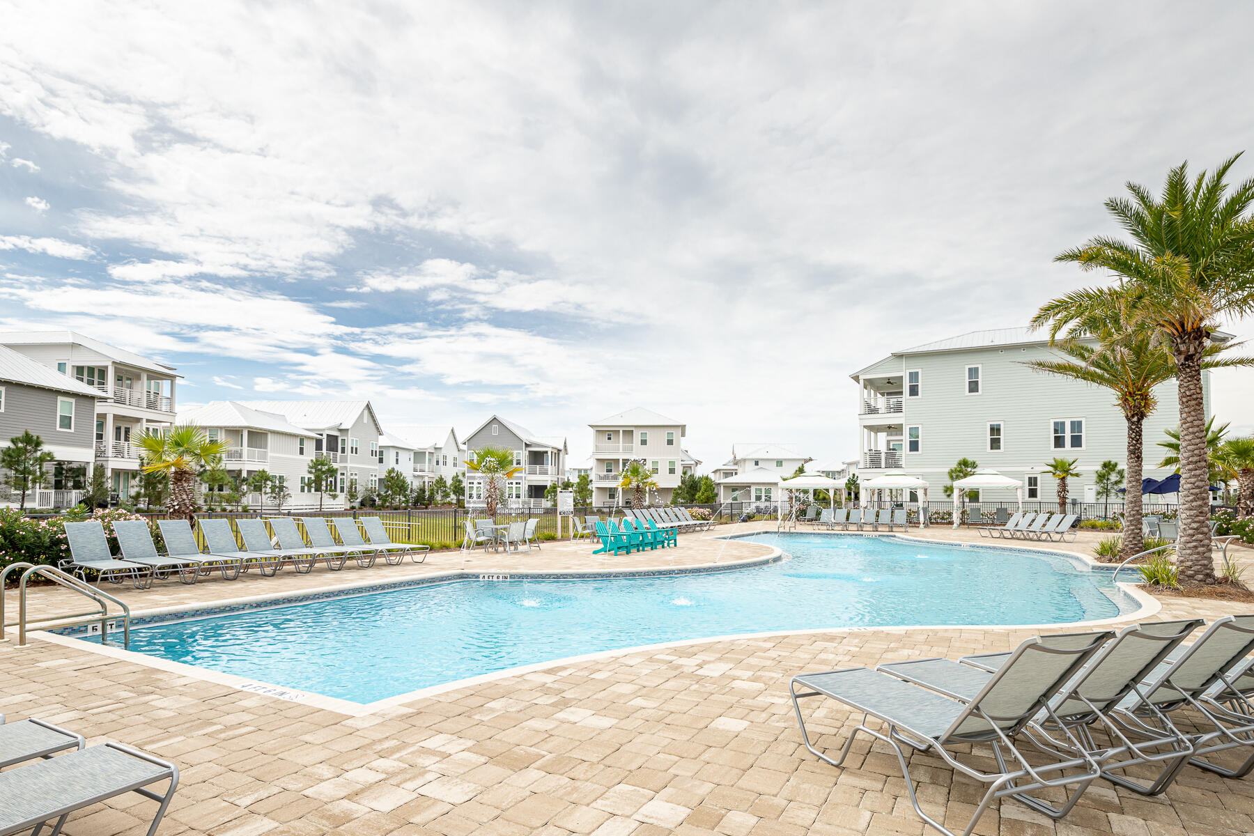 110 Wharf Ln Inlet Beach, Unit C Inlet Beach, FL 32461 - Photo 31 of 53 a view of swimming pool with outdoor seating