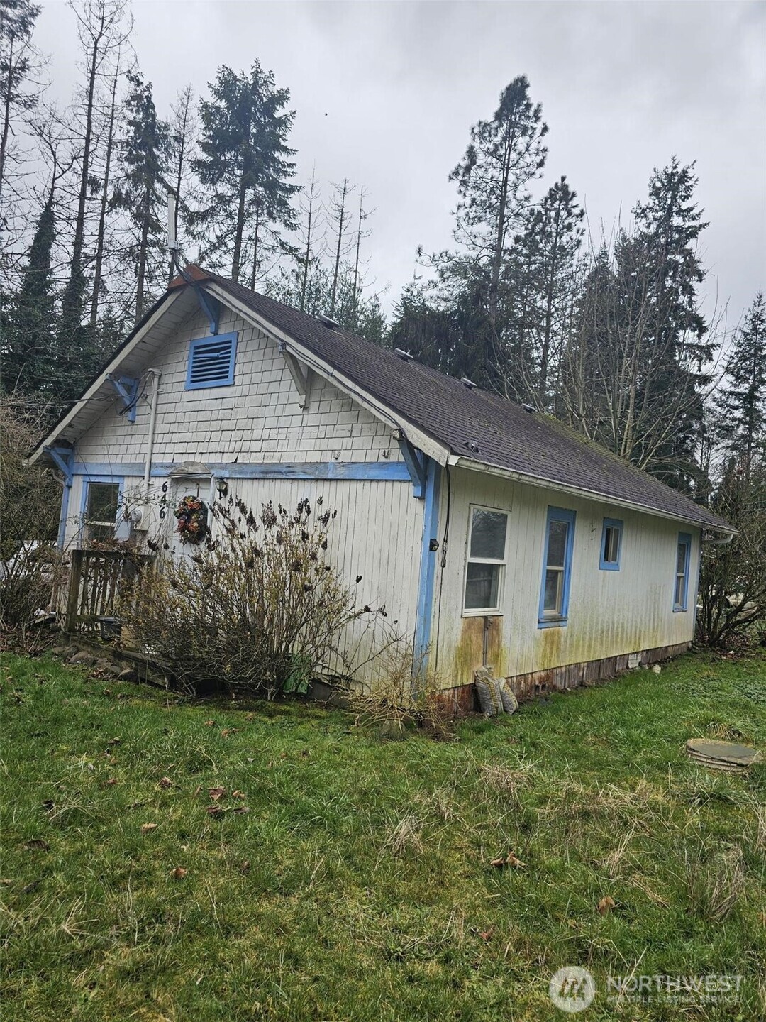 646 Jorgensen Road Onalaska, WA 98570 - Photo 3 of 14 a view of a house with yard and a garden