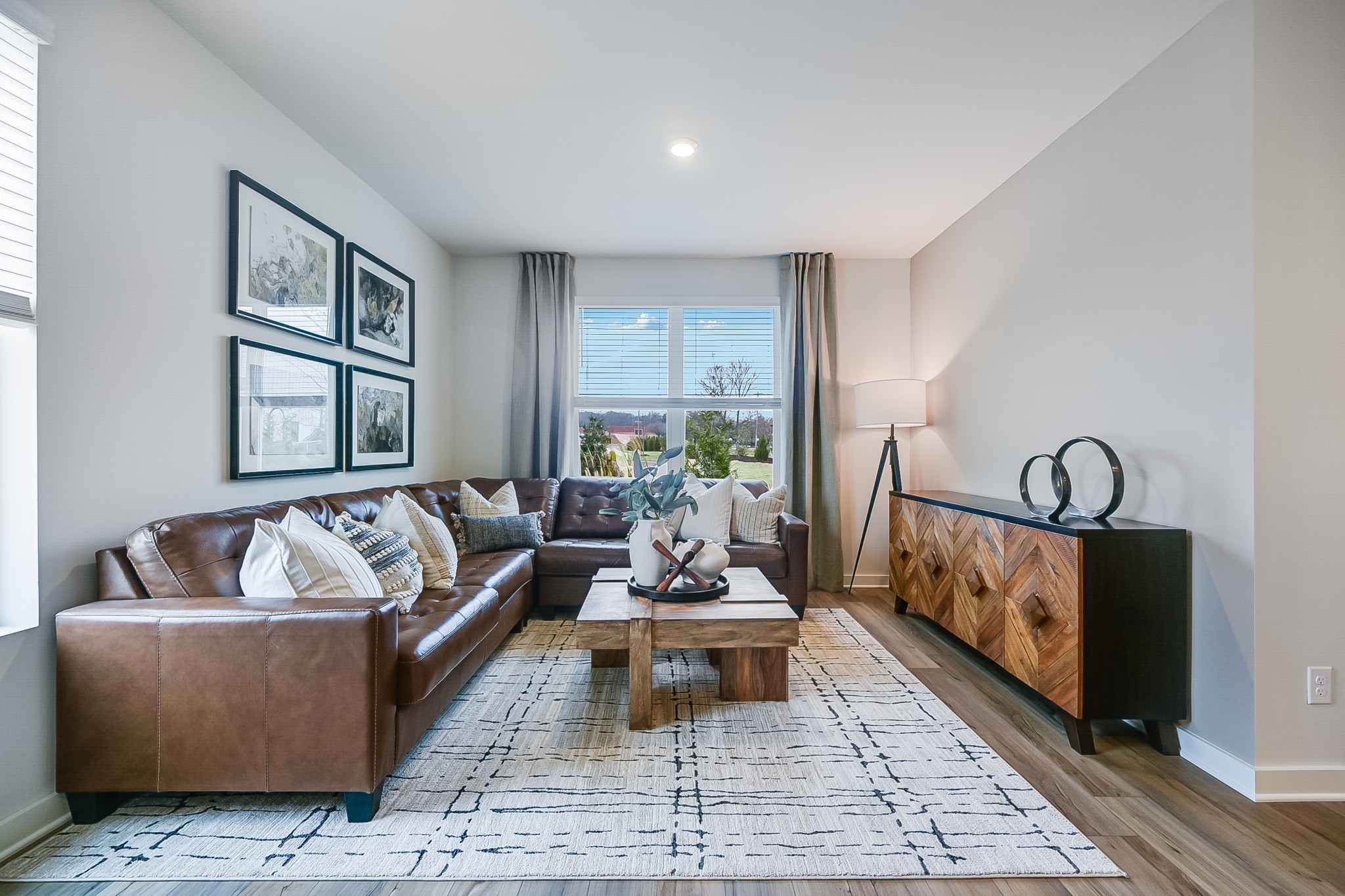 514 Lydia Ashley Lane Smyrna, TN 37167 - Photo 17 of 28 a living room with furniture and wooden floor