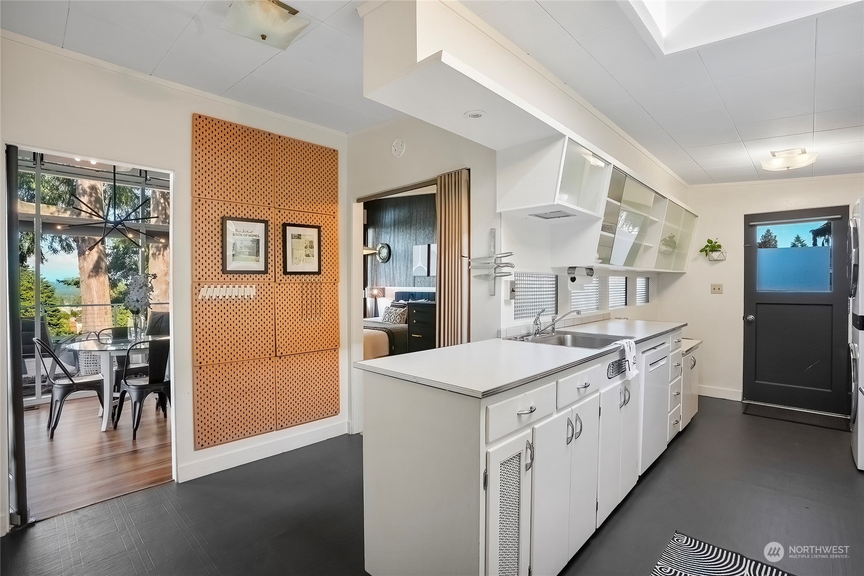 1104 39th Street Everett, WA 98201 - Photo 15 of 40 a large kitchen with a lot of counter space and wooden floor