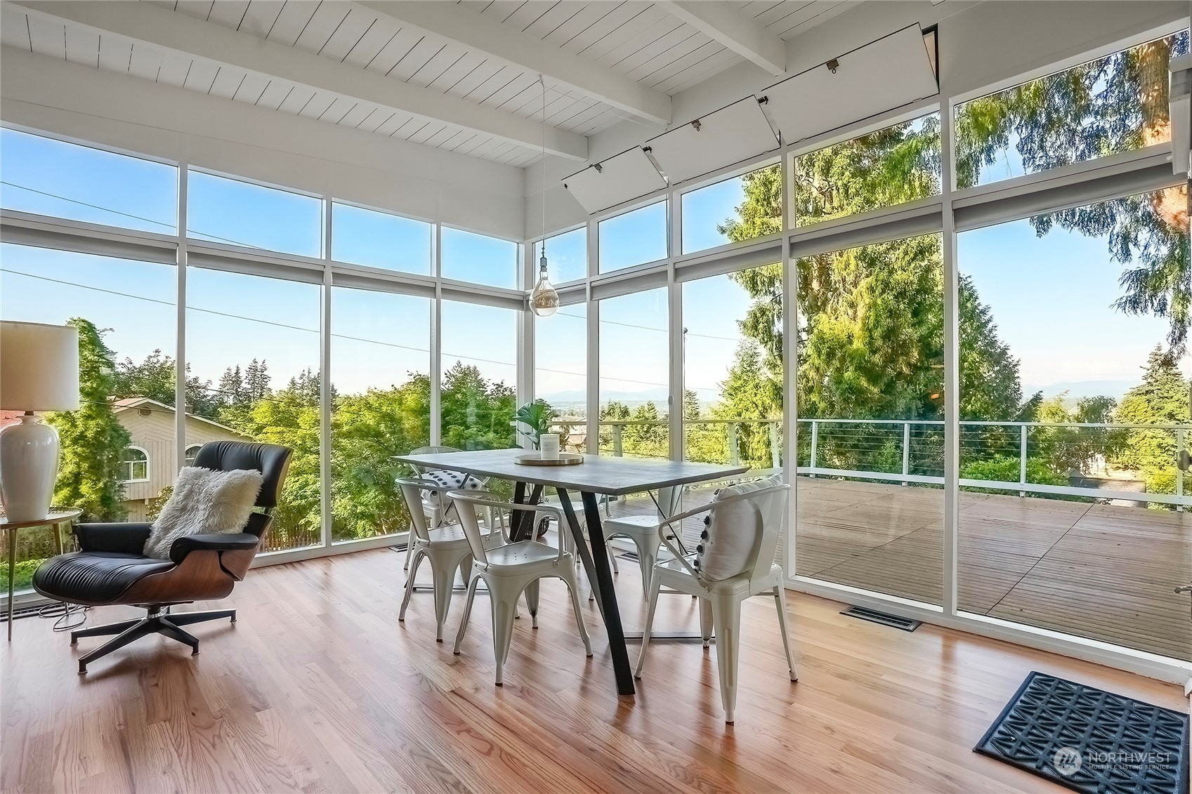1104 39th Street Everett, WA 98201 - Photo 8 of 40 a view of a dining room with furniture window and outside view