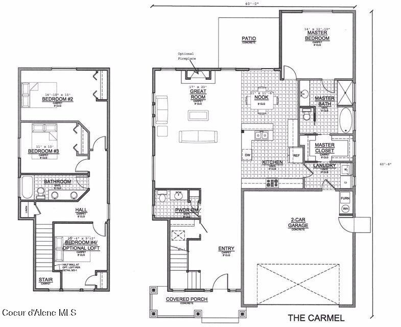6643 North Gavin Loop Coeur D'Alene, ID 83815 - Photo 30 of 30 gavin floorplan
