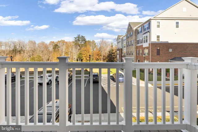 a view of a building from a roof deck