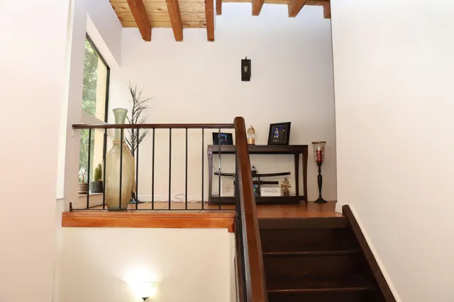 a view of entryway and hall