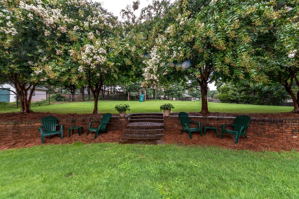 32 Bugle Brook Court Midland, GA 31820 - Photo 25 of 30 a view of a park with bench and trees