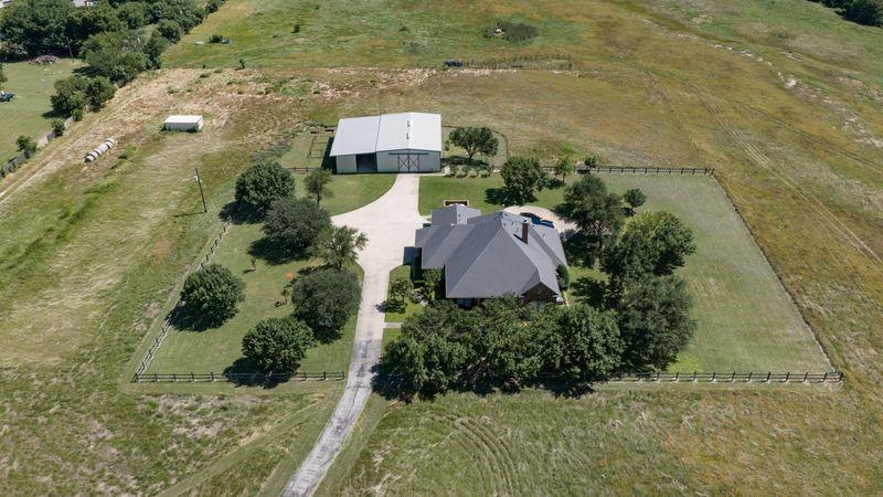 334 Farm To Market Road 2264 Decatur, TX 76234 - Photo 2 of 40 an aerial view of residential house with outdoor space