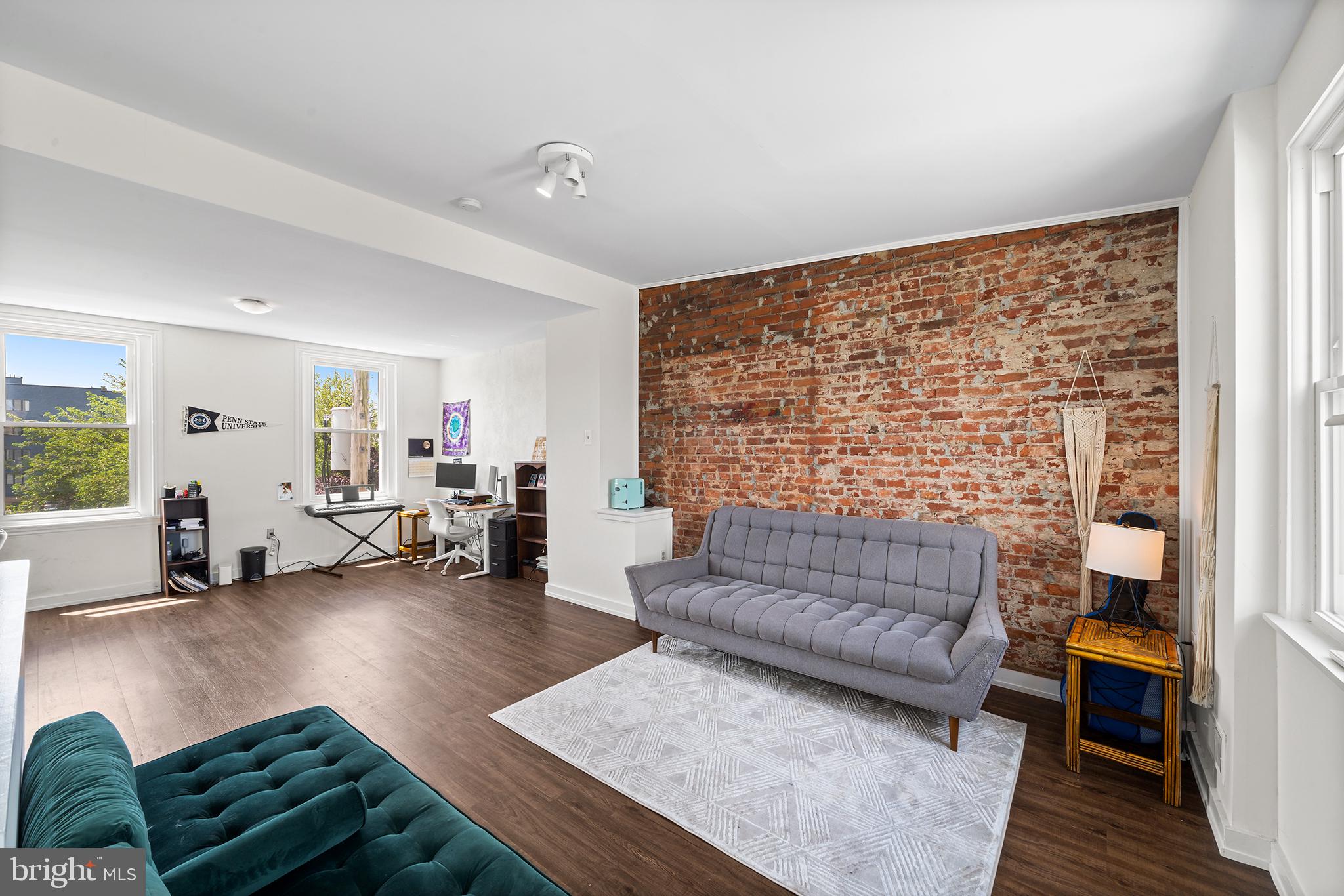107 Master Street Philadelphia, PA 19122 - Photo 23 of 24 a living room with furniture and a couch
