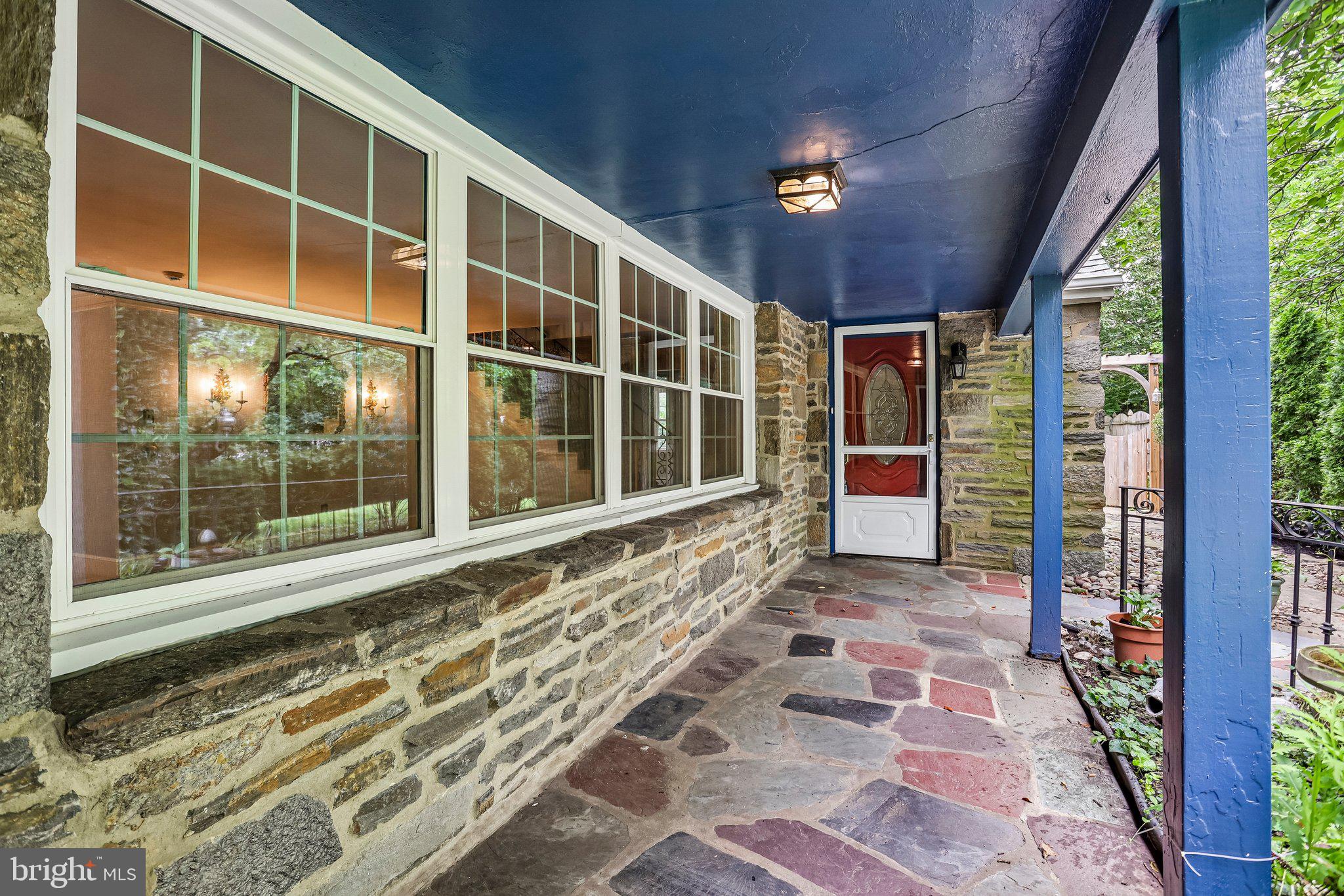 1020 Church Road Wyncote, PA 19095 - Photo 4 of 49 The covered front porch is a great place to unwind