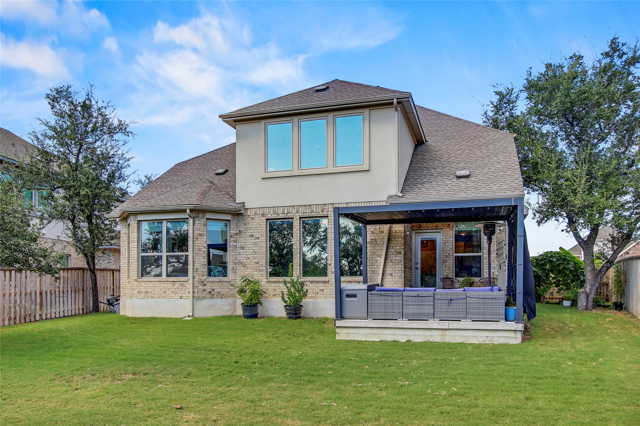 104 Millbend Road Georgetown, TX 78633 - Photo 39 of 40 A well-maintained backyard provides ample space for recreation and outdoor enjoyment.