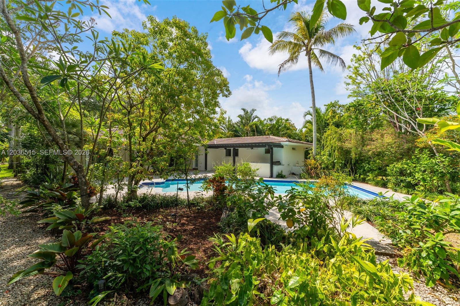 7711 Erwin Road Coral Gables, FL 33143 - Photo 25 of 26 a view of a garden