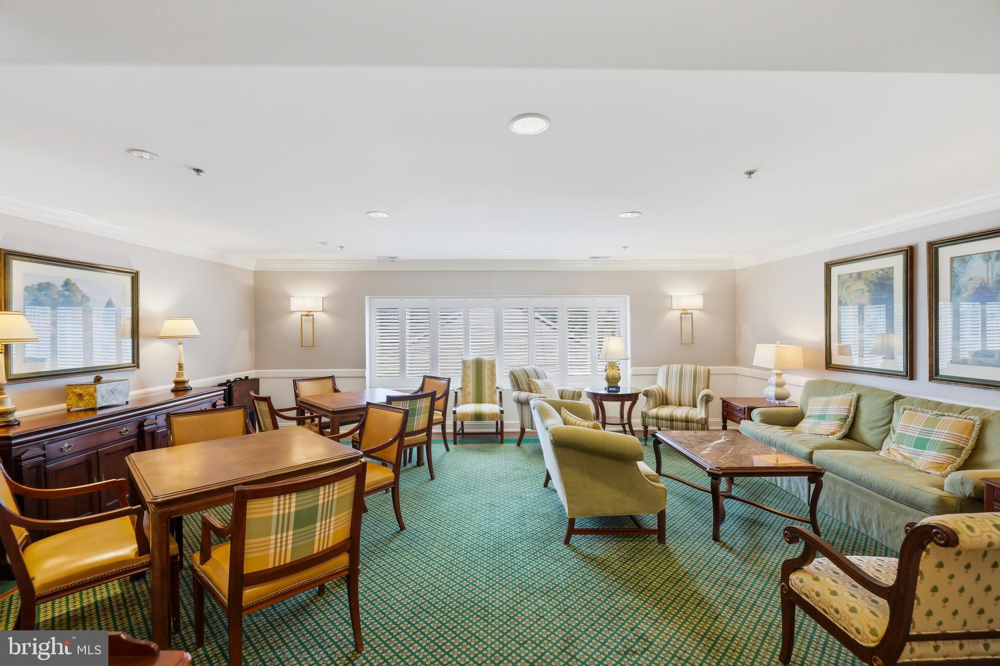 12240 Roundwood Road, Unit 605 Lutherville-Timonium, MD 21093 - Photo 28 of 38 Community Room on 3rd floor with many activities