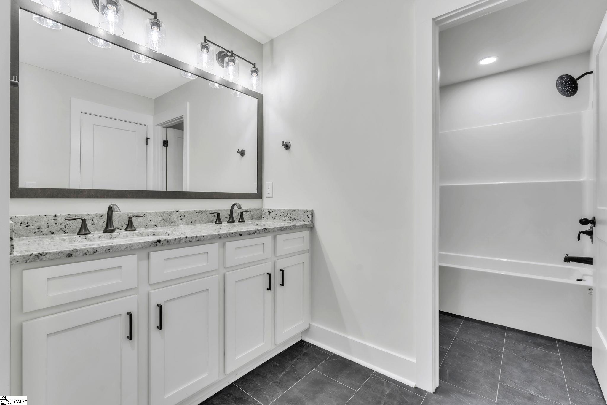 452 North Glassy Mountain Road Landrum, SC 29356 - Photo 43 of 46 upstairs, 2 sinks