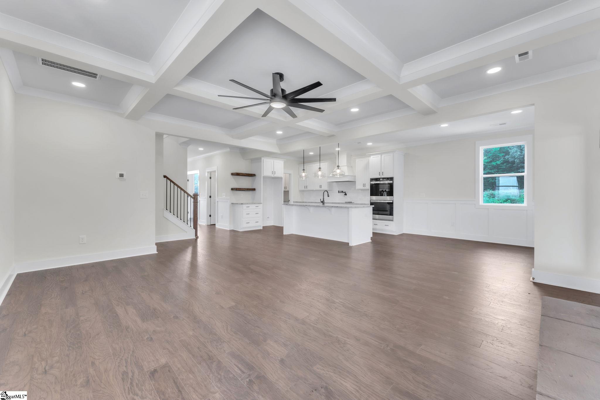 452 North Glassy Mountain Road Landrum, SC 29356 - Photo 5 of 46 coffer ceiling