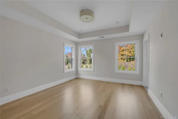 an empty room with window
