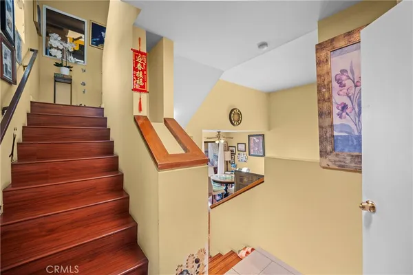 a view of entryway and hall