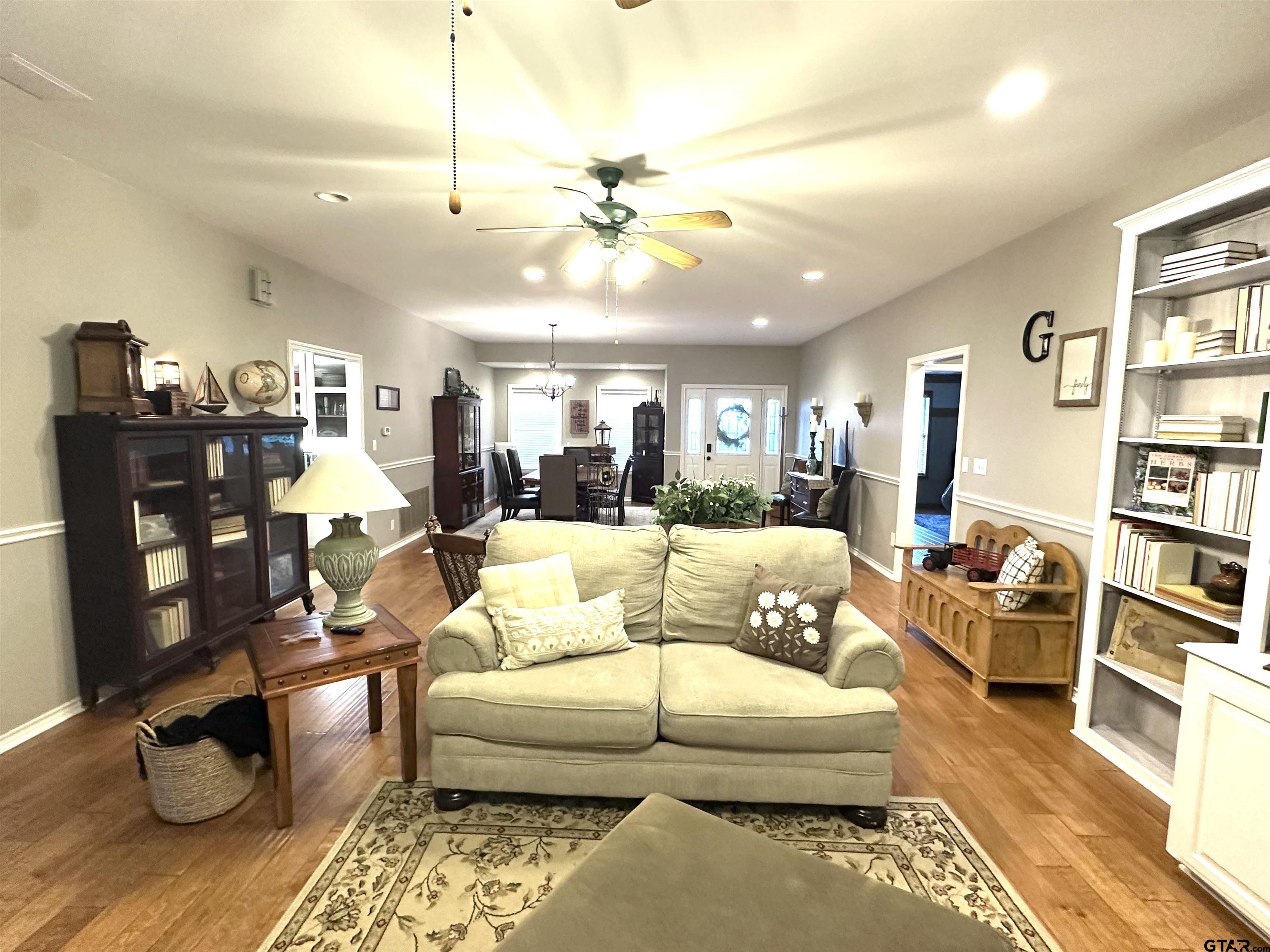 142 Parrish Rusk, TX 75785 - Photo 12 of 48 a living room with furniture and wooden floor