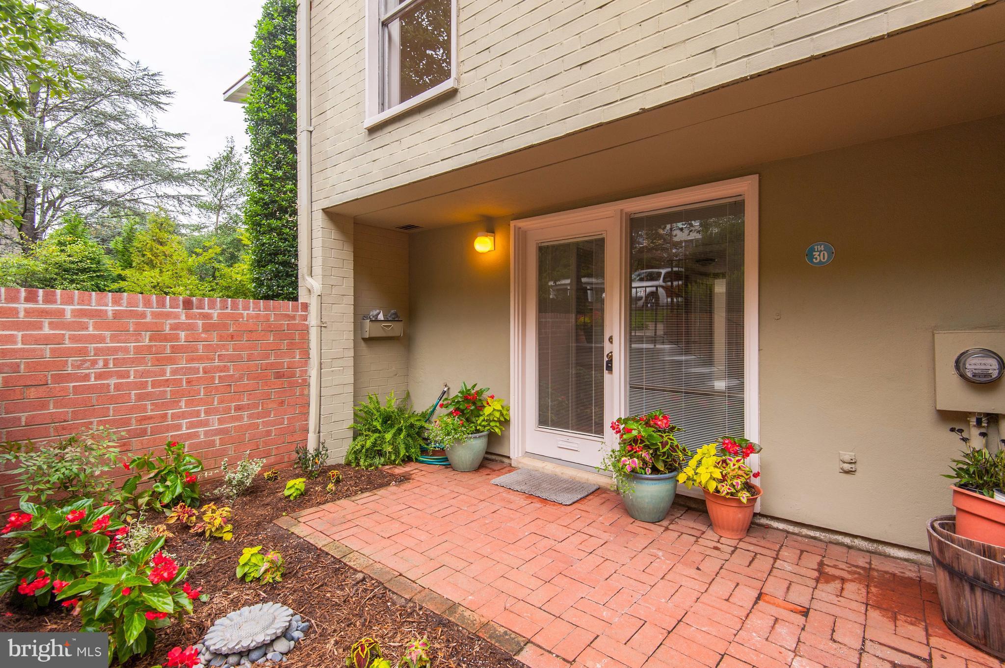 11430 Waterview Cluster Reston, VA 20190 - Photo 4 of 30 Front Entrance and Patio