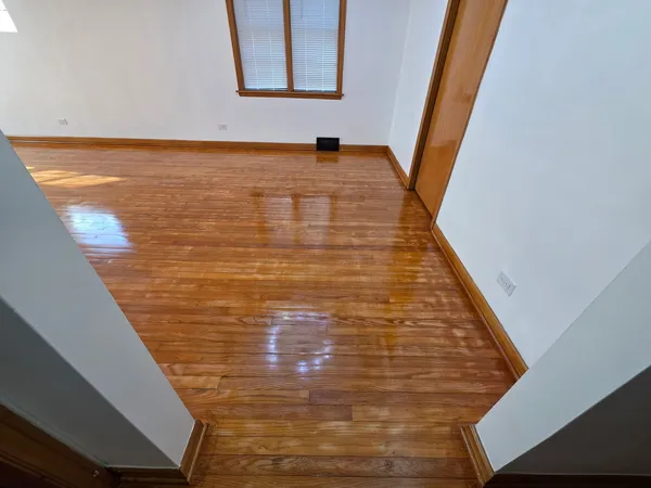 a view of wooden floor