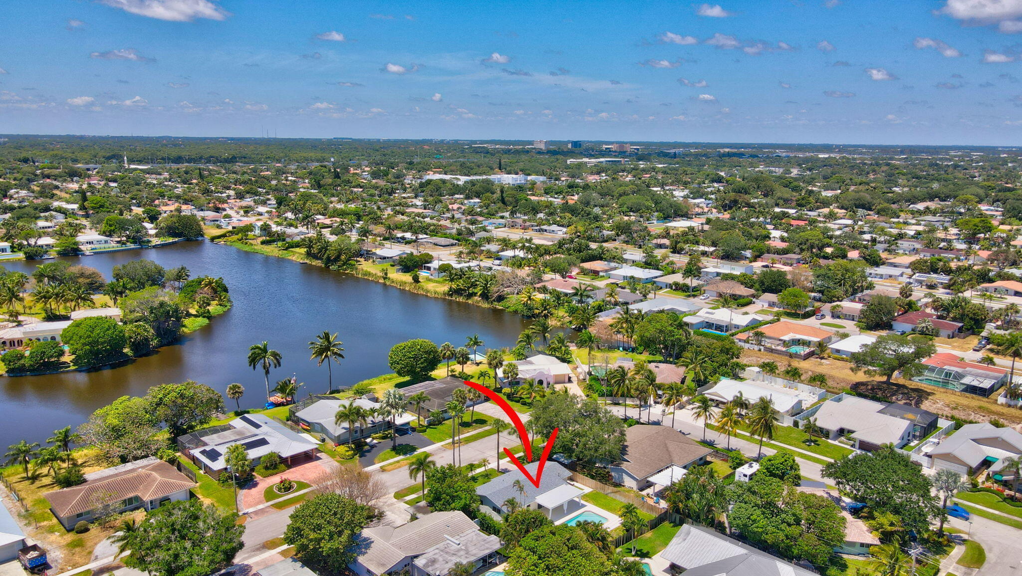 832 Southwest 10th Avenue Boca Raton, FL 33486 - Photo 48 of 57 an aerial view of multiple house