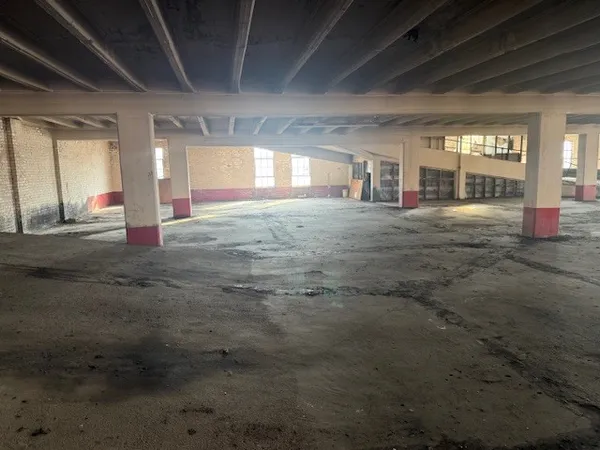 a view of a porch of a house