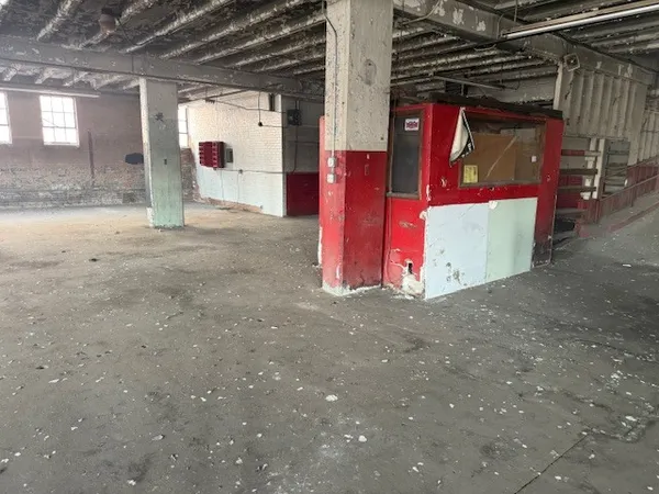 a view of storage and utility room