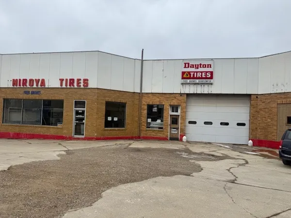a view of a car garage