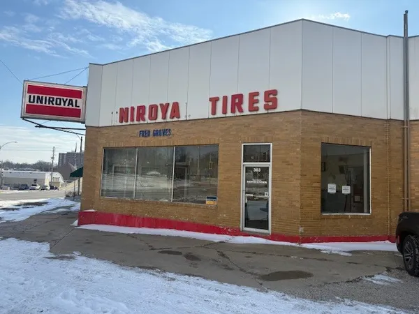 a view of sign board