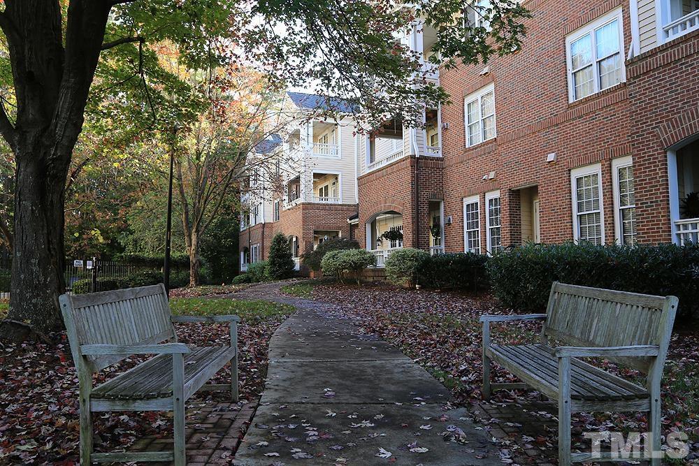 100 Northbrook Drive, Unit 203 Raleigh, NC 27609 - Photo 3 of 39 a view of a house with backyard and sitting area
